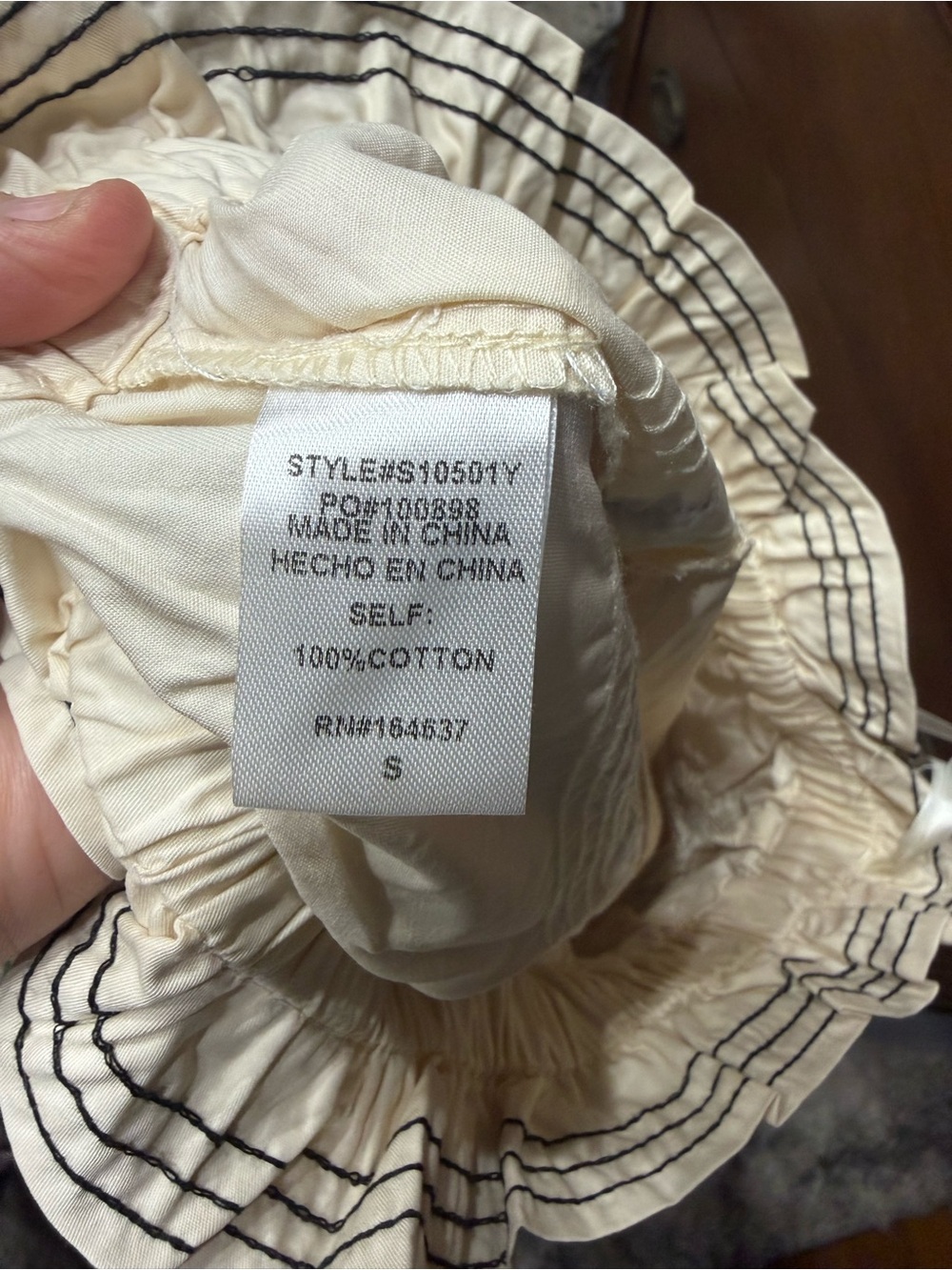 NIP In The Beginning Cotton Strapless Top - Picture 7 of 8
